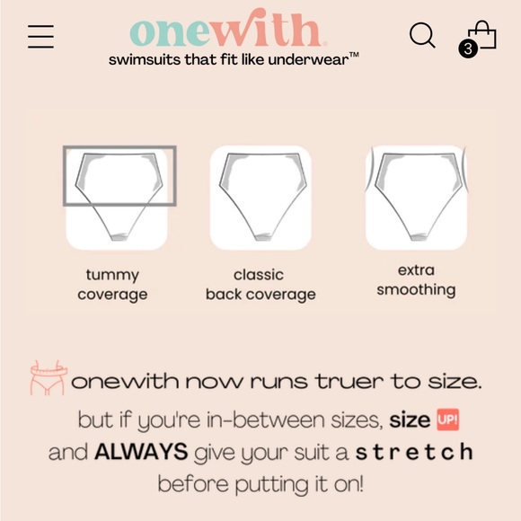 One With Hampton High-Waisted High-Cut Bikini Bottom - Picture 4 of 4